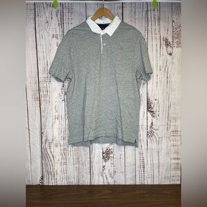Men's Gray Tommy Hilfiger Polo